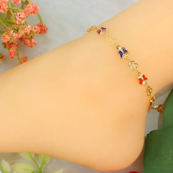 "New Beautiful Design Anklet for Women/Girls, Gift, A555 - Picture 2 of 10
